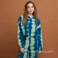 Pulplate des femmes Top Tie Dye Sweatshirts
